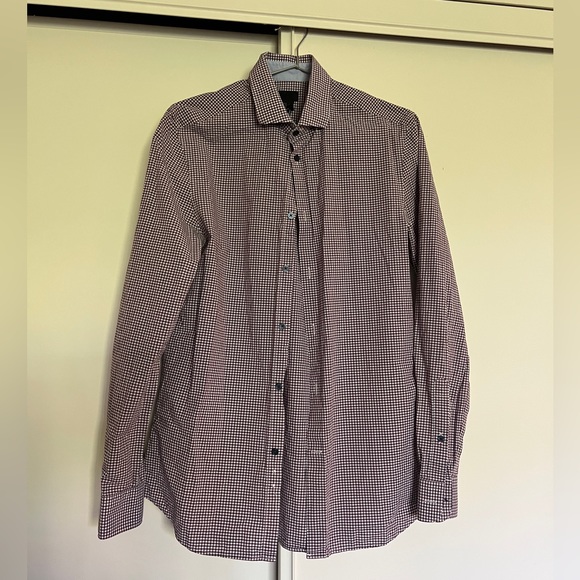 H&M plaid button up - Picture 2 of 3